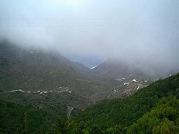 Anaga-Gebirge mit Passatwolken