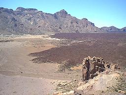Lavafelder am Teide