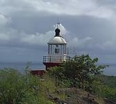 Ein Leuchtturm ganz im Osten von Martinique