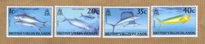 Ein paar wunderschne Briefmarken der BVIs