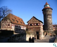 in der Burg in Nürnberg