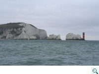 Needles-Felsen an der Isle of Wight